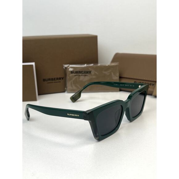 NEW Burberry BE4392U Briar Green Check Unisex Sunglasses - Picture 5 of 6